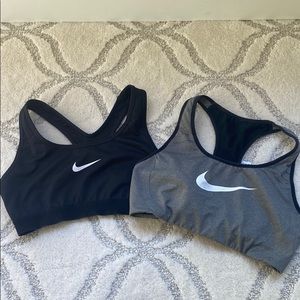 Nike sports bras — both size smalls